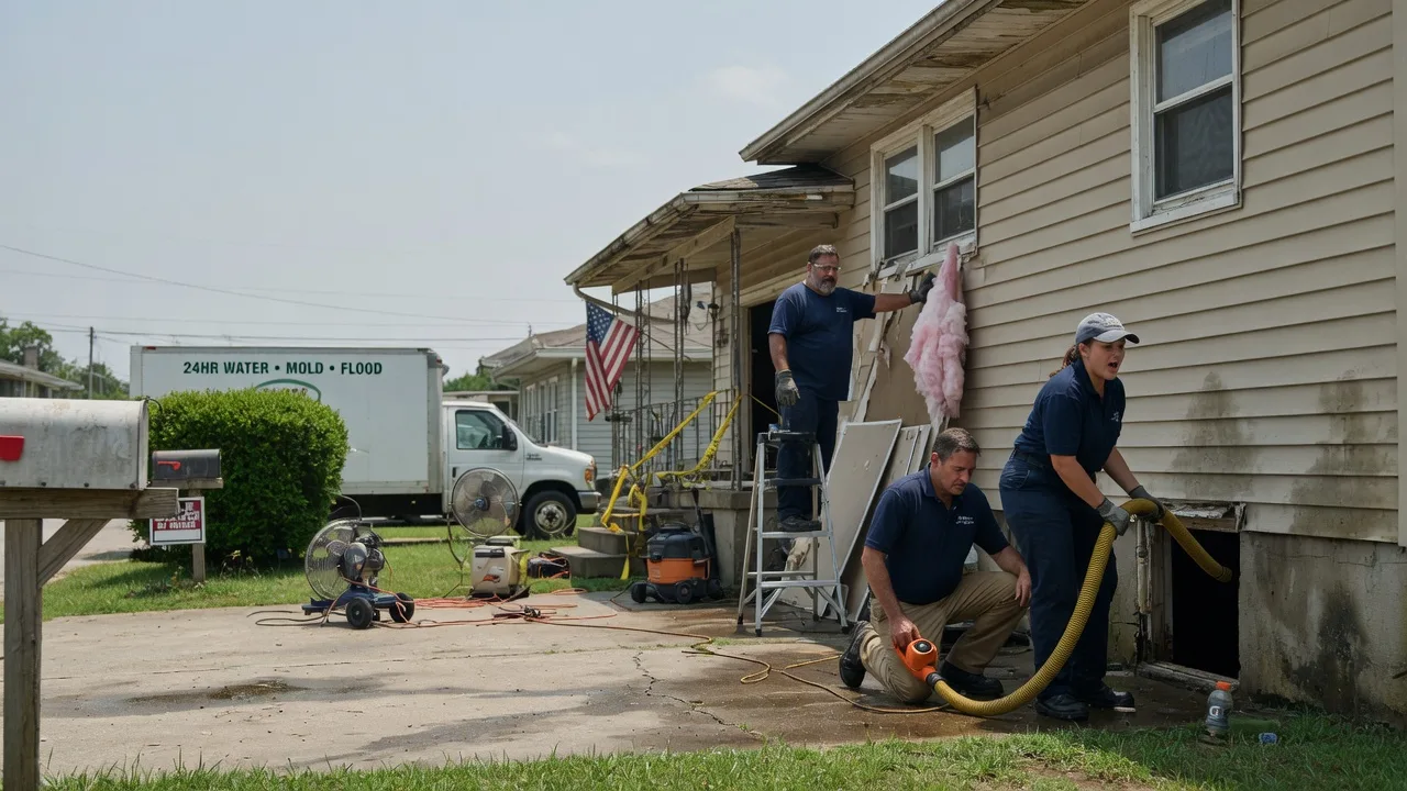 Water Damage Repair in Secor, IL near me
